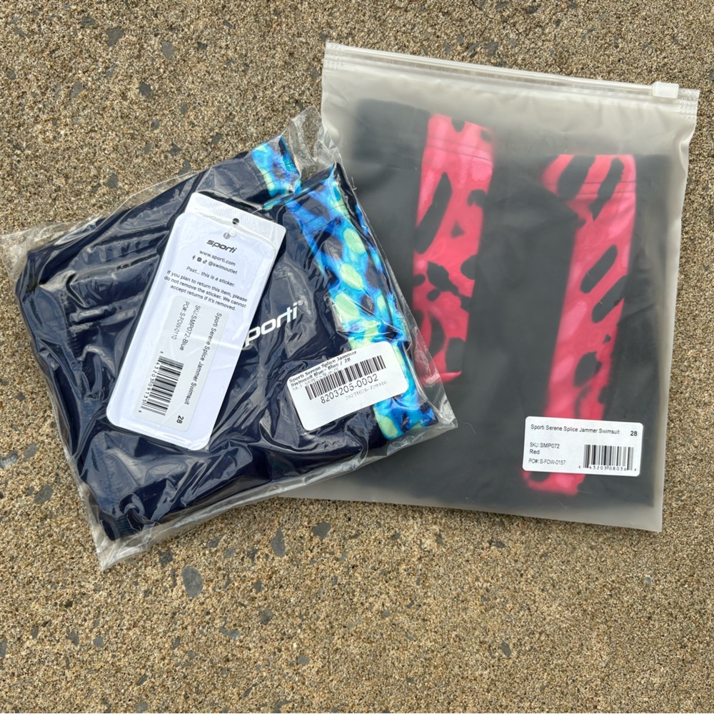 NWT Swim jammers Sport size 28 (set of 2)